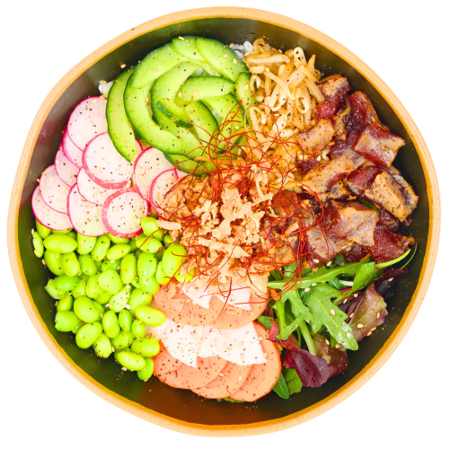 Poké bowl spicy tonijn
