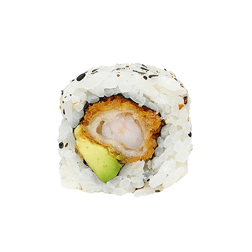 Uramaki ebi 8 stuks 1+1