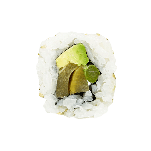 Uramaki crunchy vegan