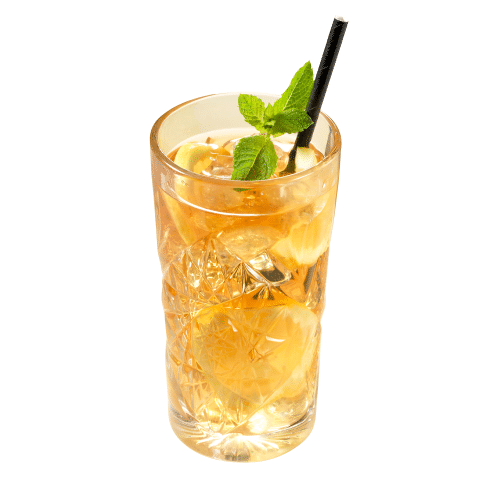 Sencha peach iced tea