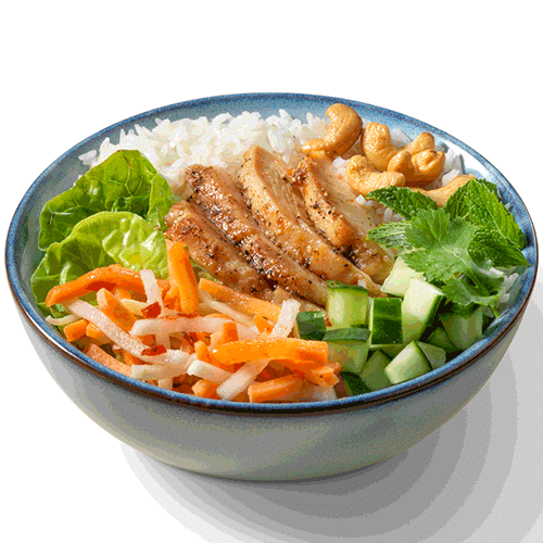 Vietnamese chicken bowl