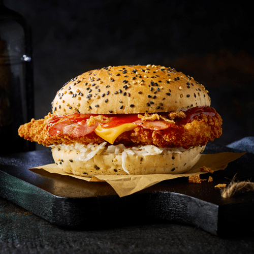 BBQ bacon cheese burger