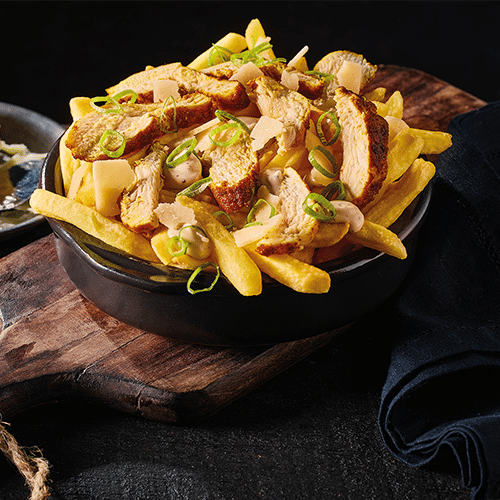 Loaded fries truffel en parmezaan