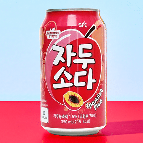 Sparkling plum soda 330ml