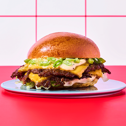 Veggie sesame scallion smash