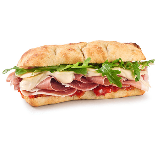 Truffel serrano broodje