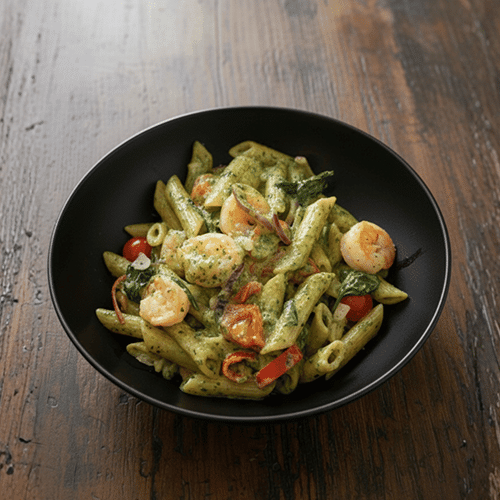 Scampi pesto