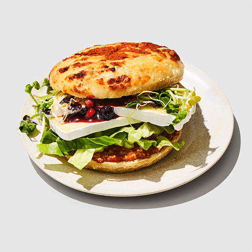 Focaccia roombrie bosvruchten
