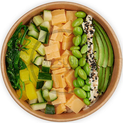 Poké bowl veggie