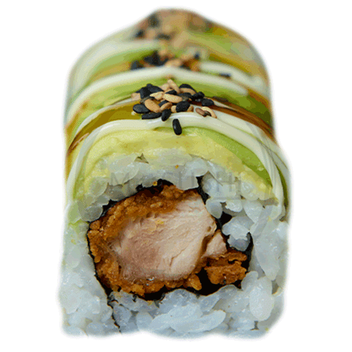 Soft shell chicken roll