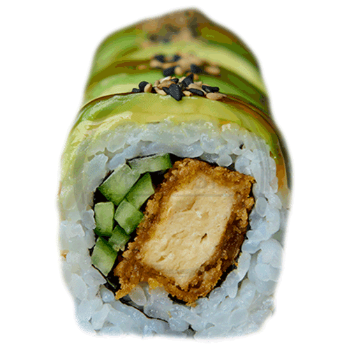Chick'n avocado roll