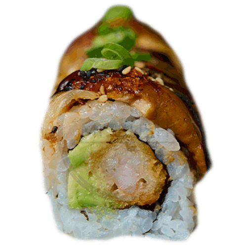Soft shell dragon roll