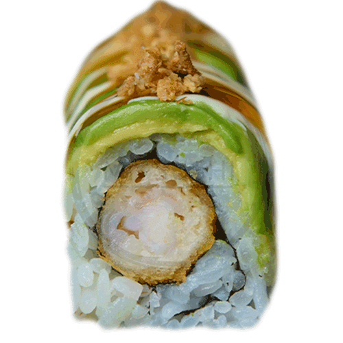 Soft shell ebi roll