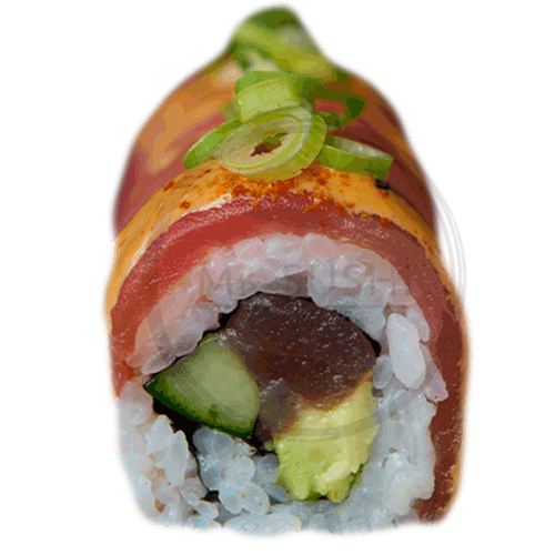 Soft shell spicy tuna roll