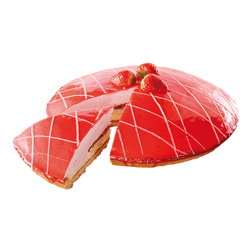 Aardbeien kwarkvlaai