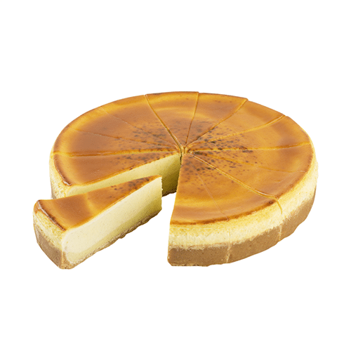 Crème brulee cheesecake