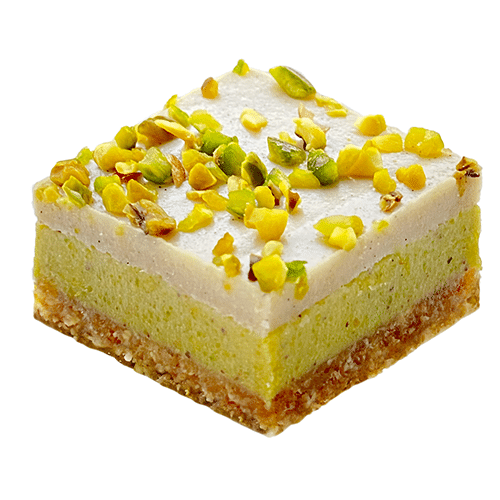 Vanilla pistachio bite