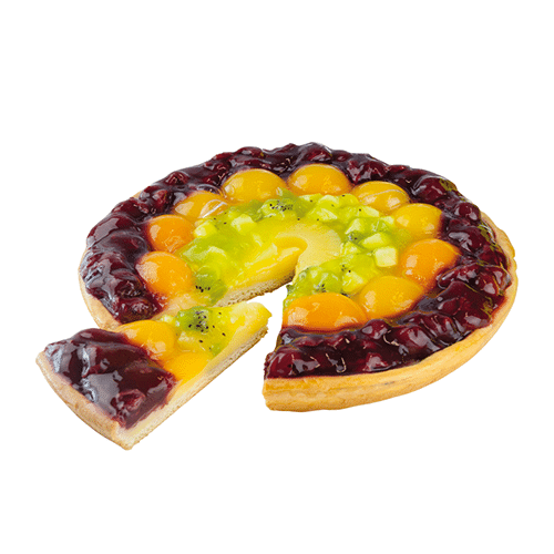 Gesorteerd fruitvlaai