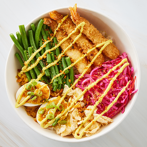 Ron Gastro bowl - tempura shrimp