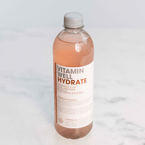 Vitamine water framboos