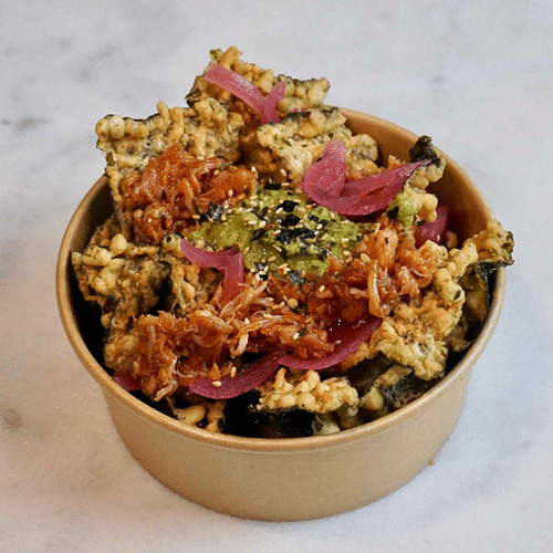 Nacho's pulled chicken