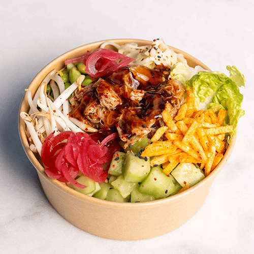 Teriyaki pulled chicken