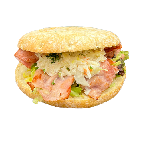 Broodje beenham - honing-mosterd