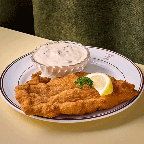 The champignon schnitzel