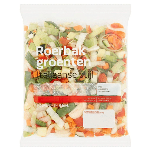 Italiaanse roerbakgroenten 250 gram