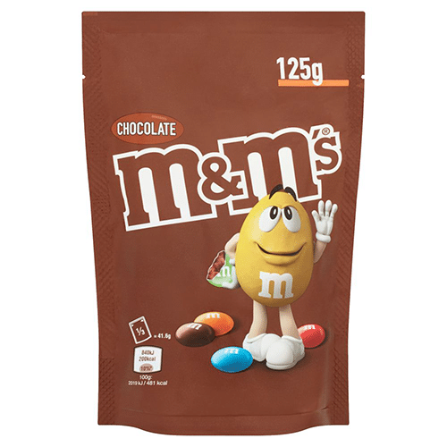 M&M's choco pouch 125 gram