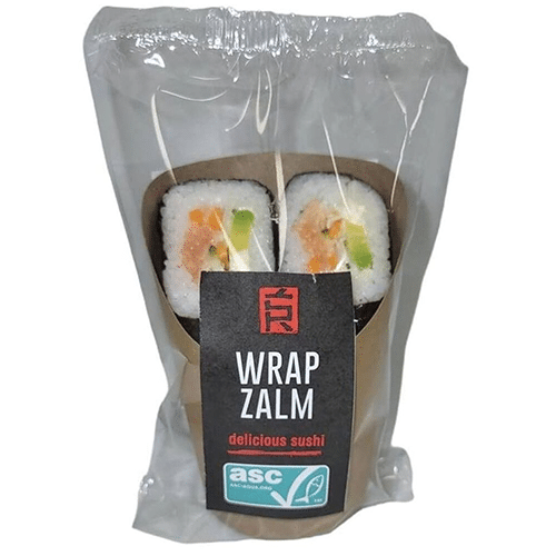 Sushi ran wrap zalm