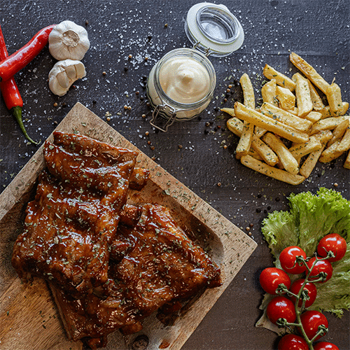 Kalf ribs 1500 menu