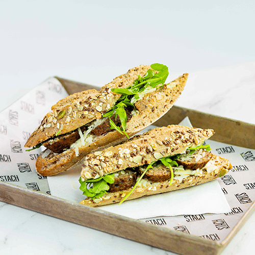 Meatball truffle sandwich