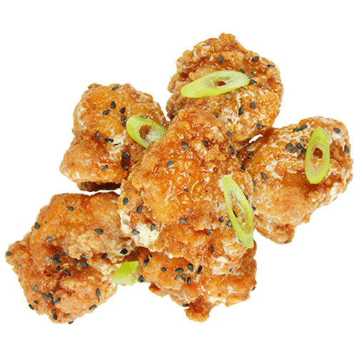 Tori-karaage ginger and garlic teriyaki