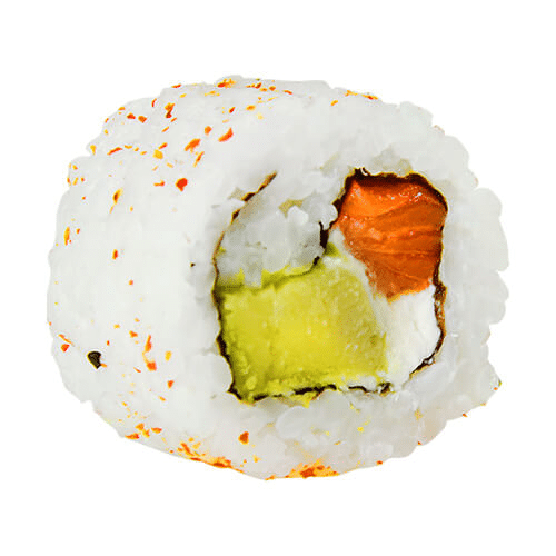 Uramaki cream salmon 4 stuks