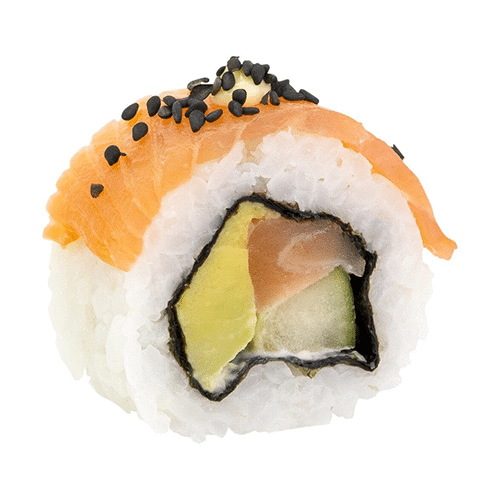 Double salmon roll 8 stuks
