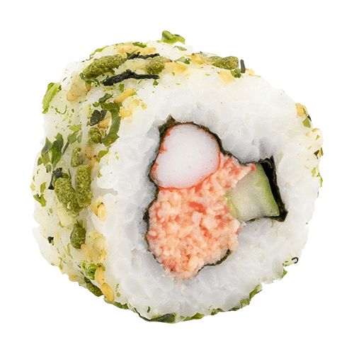 Uramaki spicy krab 4 stuks