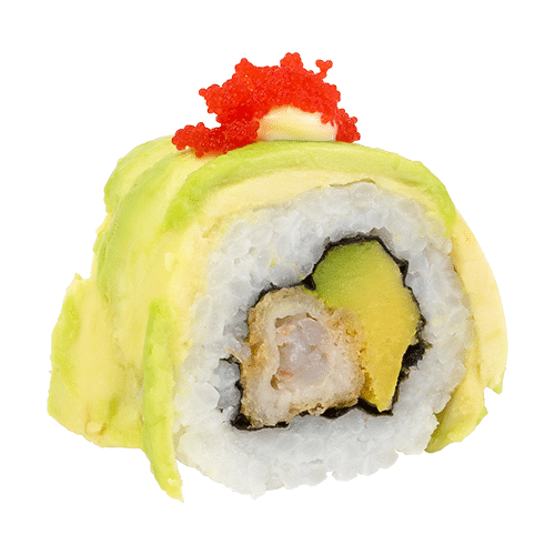 Tempura dragon roll 8 stuks
