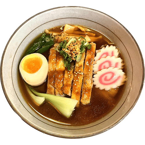 Teriyaki naruto shoyu ramen