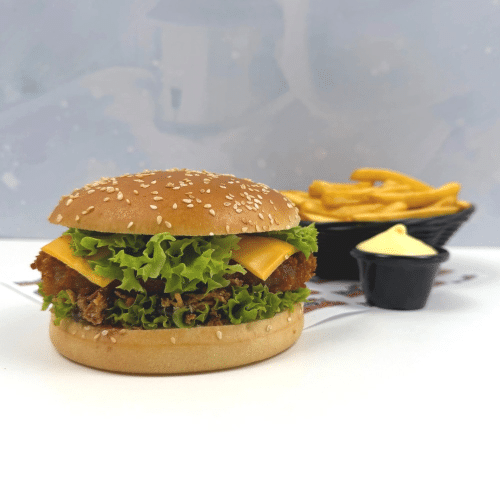 Hot hen chicken meal