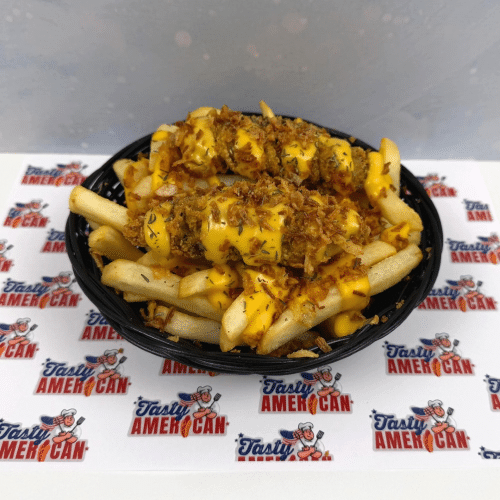 Loaded American fries