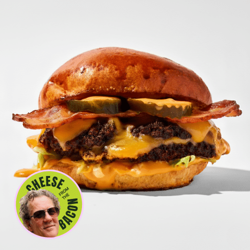 Cheese From The Bacon burger