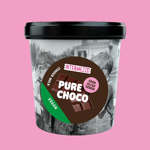Intermezzo vegan ijs pure choco