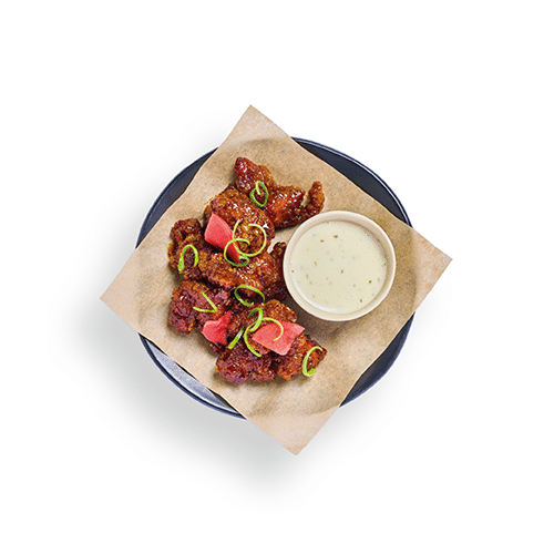 Hot honey fried chicken yuzu