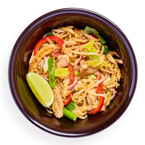 Mini pad thai chicken