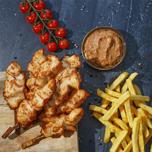 Kipsaté 400 gram meal