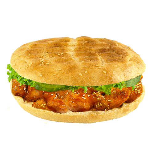 Sandwich teriyaki chicken