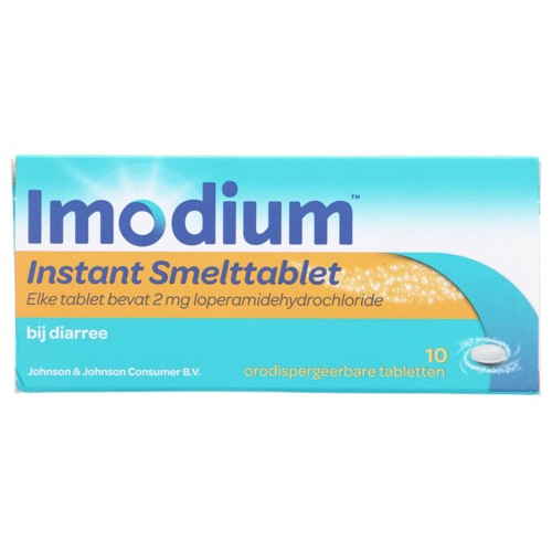 Imodium instant smelttablet 10 stuks
