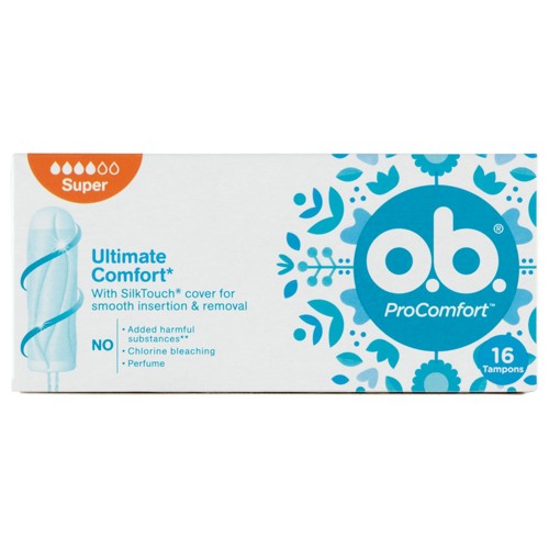 OB tampons procomfort super 16 stuks