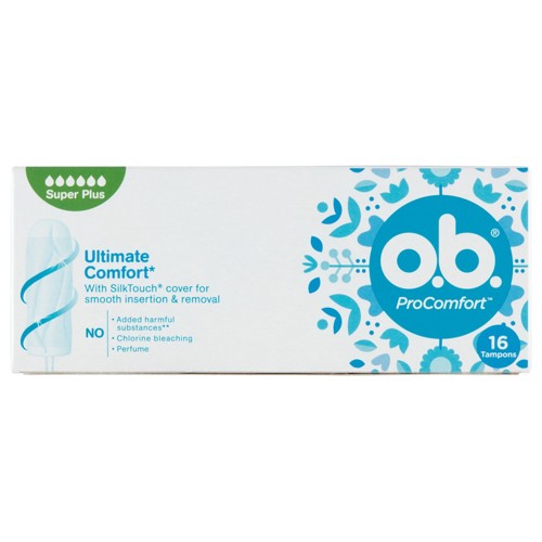 OB tampons procomfort super plus 16 stuks